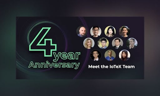IoTeX Celebrates 4 Year Anniversary and Shares Some Predictions IoTeX Celebrates 4 Year Anniversary and Shares Some Predictions