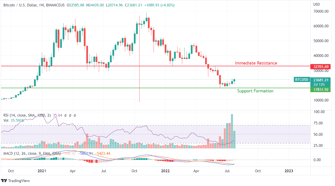 BTC Price Chart