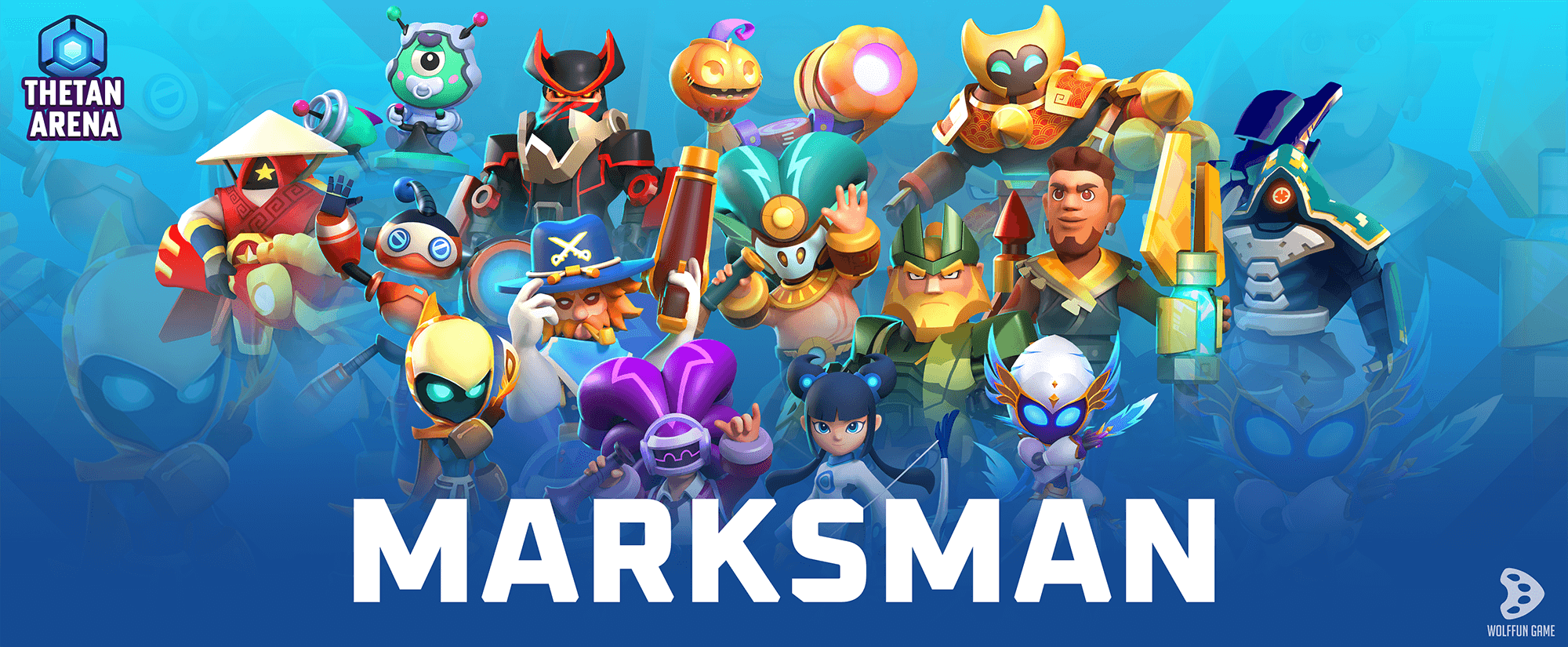 Thetan Arena Marksman Heroes