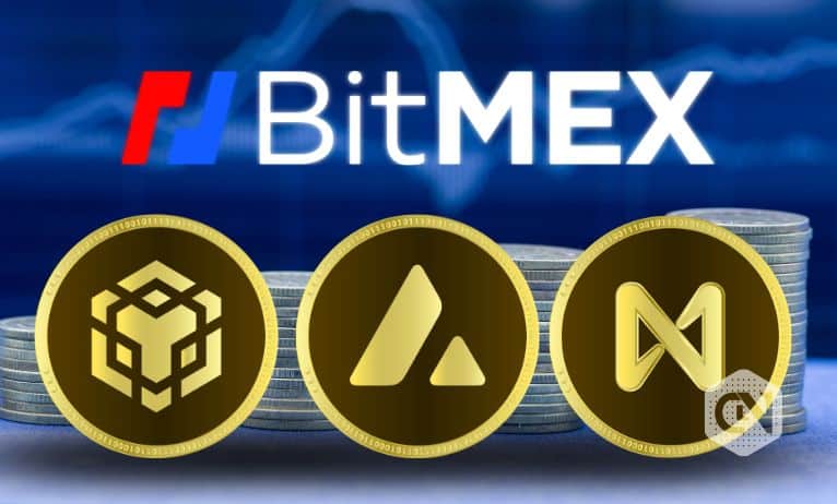 BitMEX adds Crypto conversion support for NEAR, AVAX & BNB