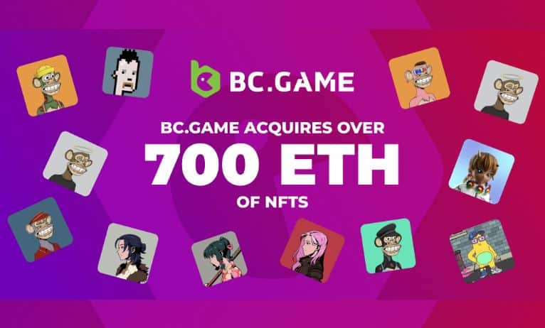 BC.GAME invests 700 ETH in NFTs for a better Metaverse BC.GAME invests 700 ETH in NFTs for a better Metaverse