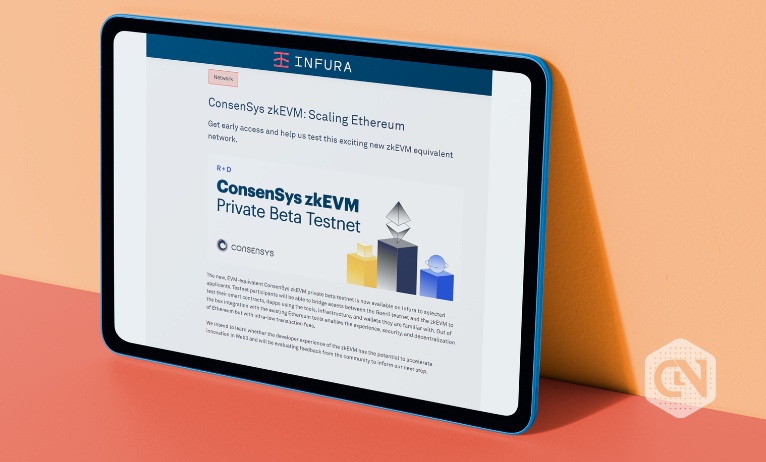 ConsenSys zkEVM Private Beta Testnet accessible on Infura ConsenSys zkEVM Private Beta Testnet accessible on Infura