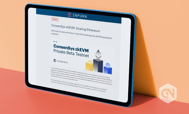 ConsenSys zkEVM Private Beta Testnet accessible on Infura