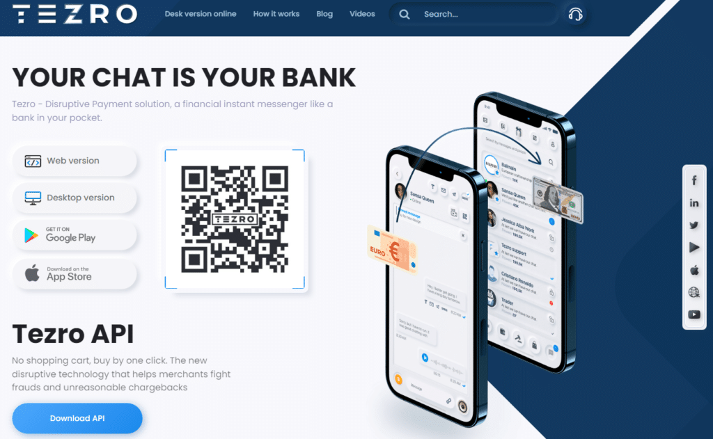 TEZRO User Interface