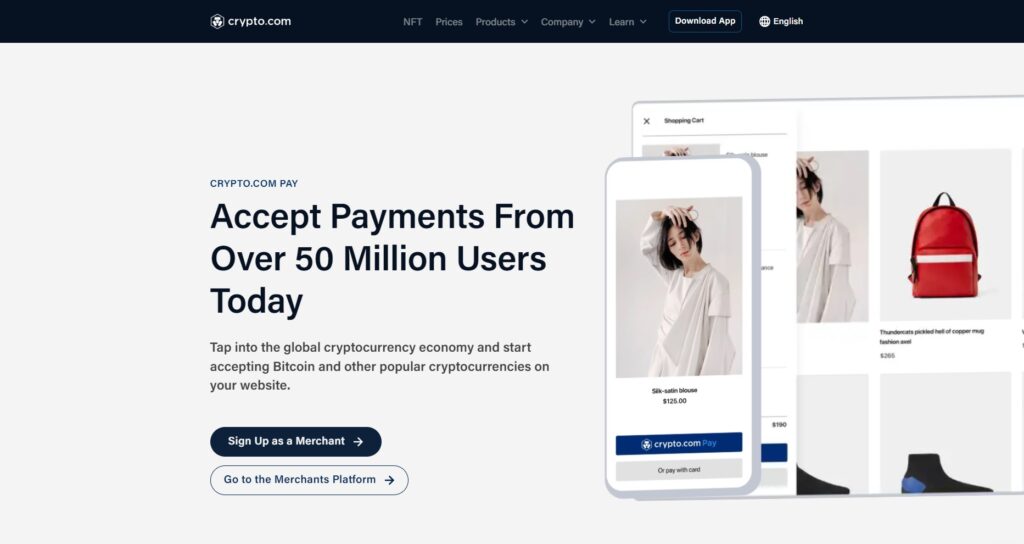 Earn Rewards with Crypto.com Pay For Business