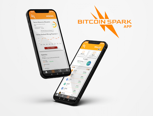 Bitcoin Spark հավելված