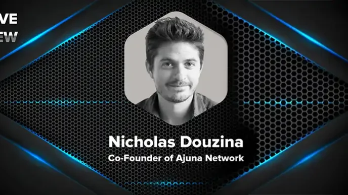 nicholas douzinas of ajuna network talks to cryptonewsz