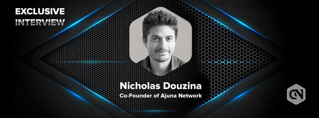 nicholas douzinas of ajuna network talks to cryptonewsz