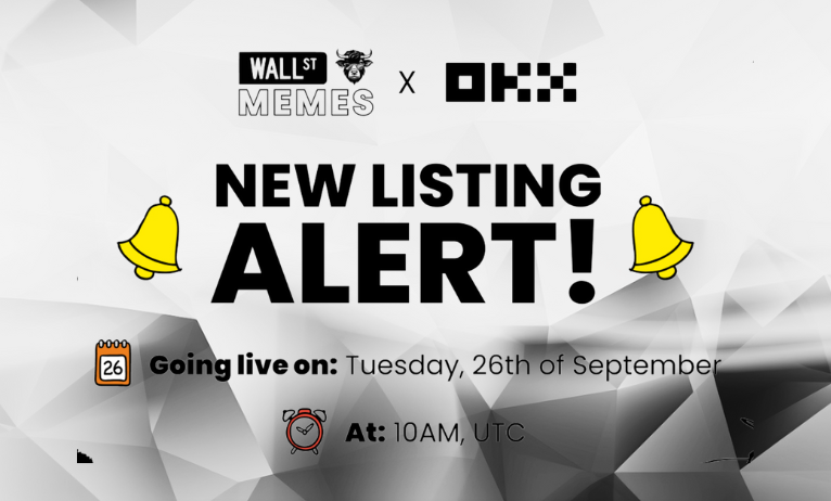 Meme coin sensation Wall Street Memes ($WSM) begins tier-1 OKX listing today after raising nearly $30 million, and experts predict major price surge Wall Street Memes ($WSM) makes waves with tier-1 OKX listing debut