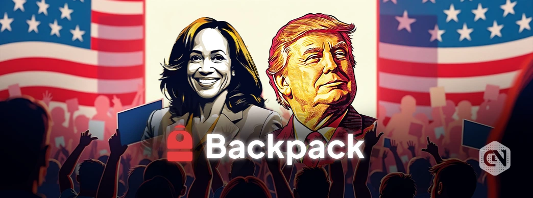 Backpack Launches US Election Prediction Tokens– TRUMPWINS, HARRISWINS