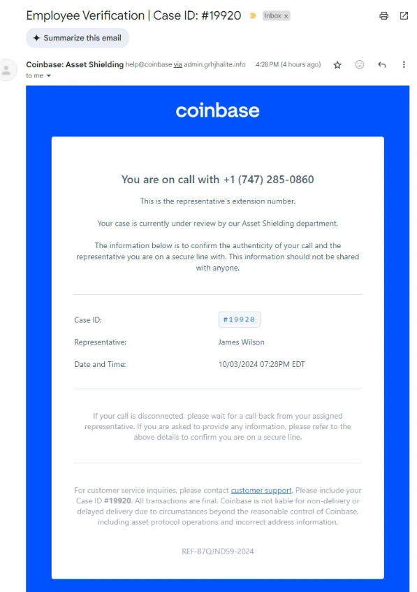 CTO Ripple Memperingatkan Tentang Penipuan Kripto yang Canggih CTO Ripple memperingatkan Penipuan Coinbase