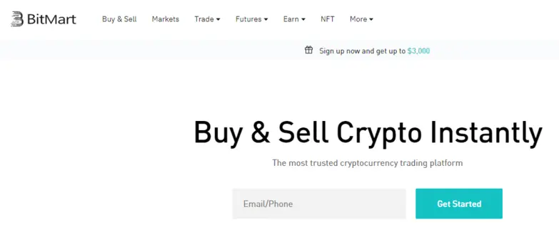 Bitmart Crypto Exchange Bitmart Crypto Exchange
