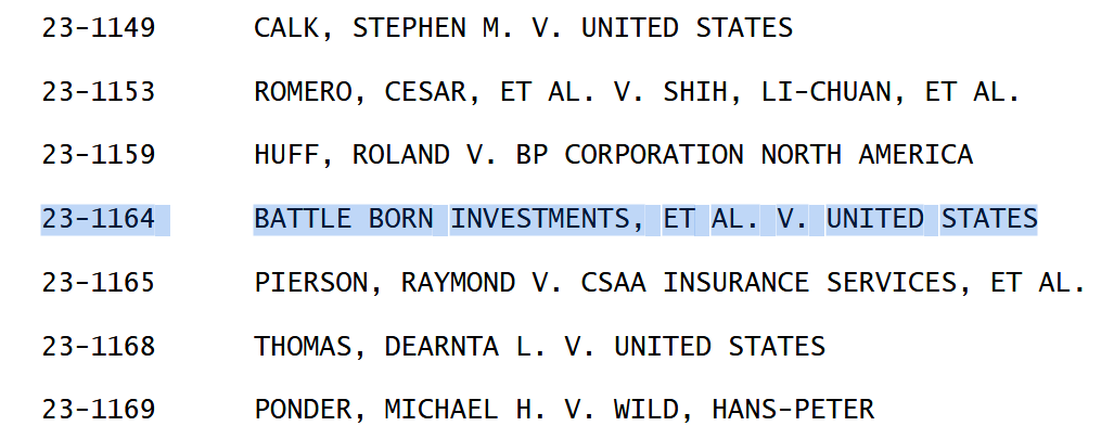 US Supreme Court Dismisses Battle Born’s Case on 69,370 Silk Road Bitcoins US Supreme Court Dismisses Battle Born's Case on 69,370 Silk Road Bitcoins