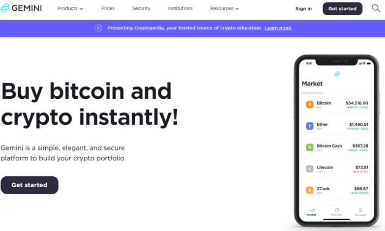 Gemini - Best Crypto Exchange in USA Gemini - Best Crypto Exchange in USA