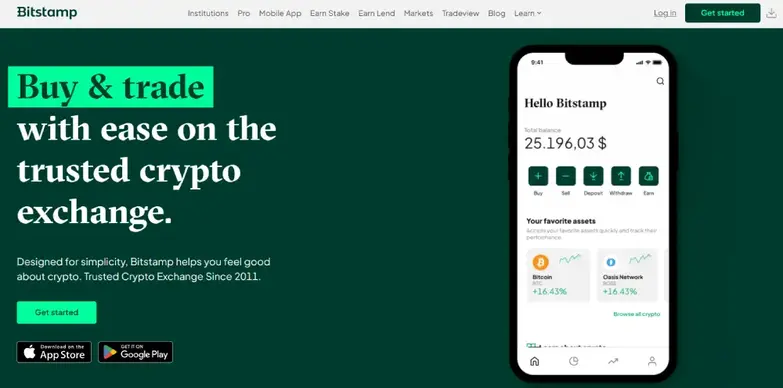 Bitstamp - Most Trusted Crypto Exchange in USA Bitstamp - Most Trusted Crypto Exchange in USA