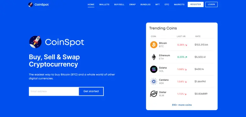 coinspot dashboard