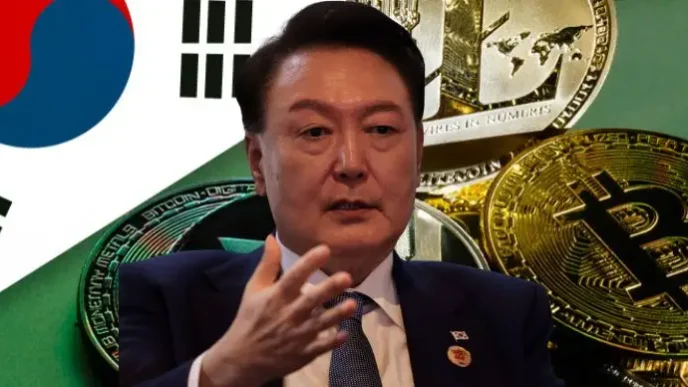 South Korea’s Political Crisis Boosts Crypto Trading volume, US stocks