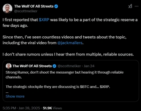 Scott Melker addresses XRP speculations