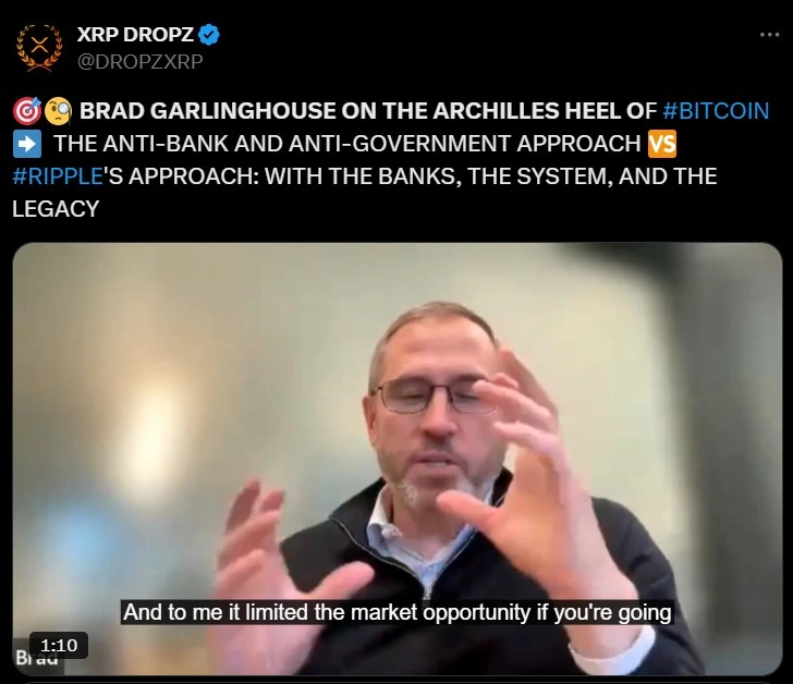Ripple CEO Brad Garlinghouse talks about Ripple bridging DeFi and traditional finance Ripple CEO Brad Garlinghouse talks about Ripple bridging DeFi and traditional finance