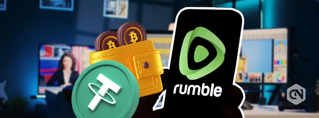 Rumble, Backed by Tether, to Launch Cryptocurrency Wallet