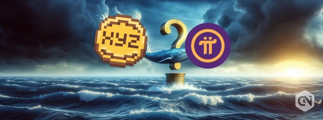 pi coin falls below 1 dollar xyzverse 8m presale soars