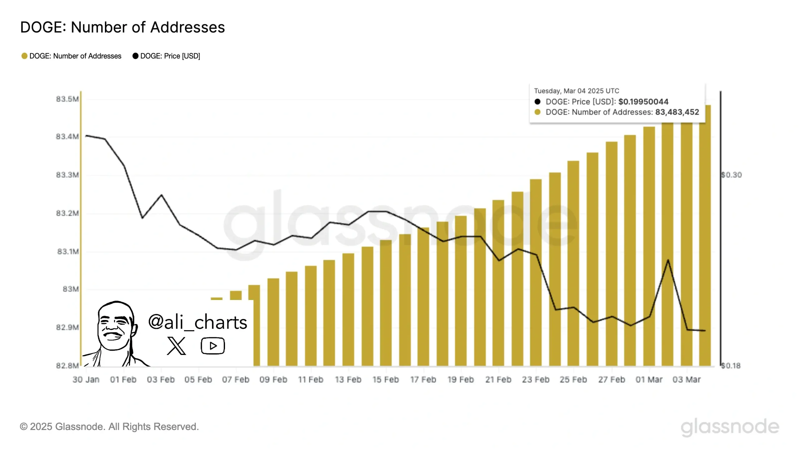 Dogecoin chart