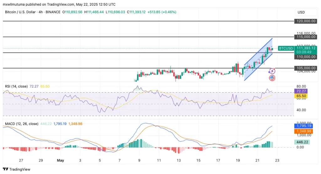 Bitcoin Price Soars Past $110K