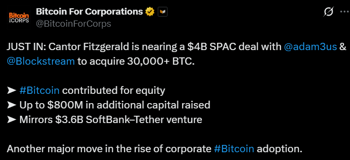 Cantor Fitzgerald