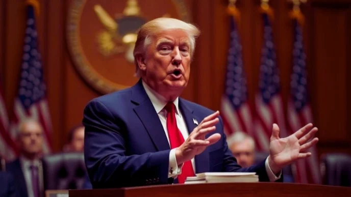 Trump Furious Demands GOP Unity in Crypto Bill Re Vote