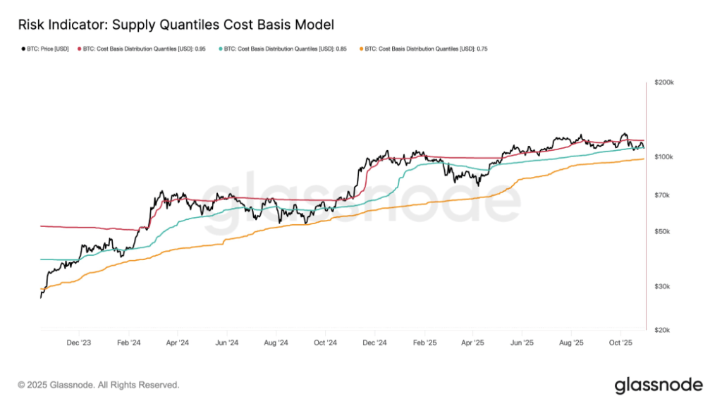 BTC retested the 0.85 cost-basis band BTC retested the 0.85 cost-basis band