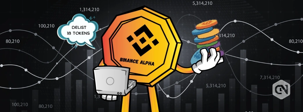 Binance Alpha to Delist 18 Tokens on October 28, Trading Accessible Post