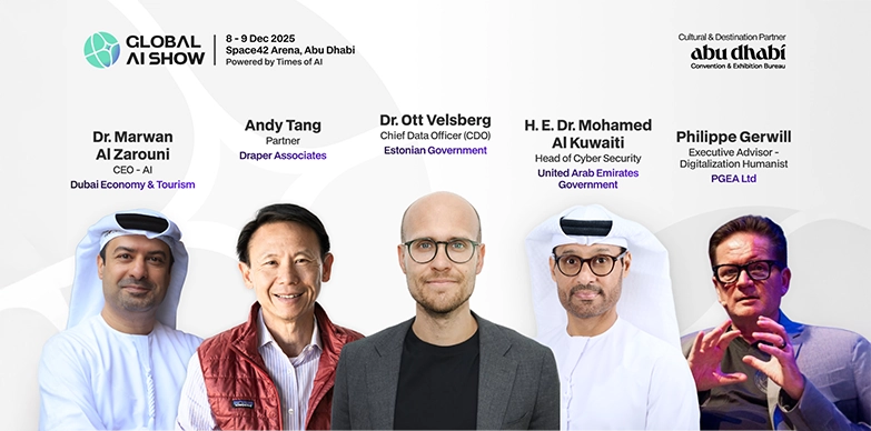 Global AI Show 2025 Abu Dhabi Announces Its Visionary Partners & Speaker Lineup