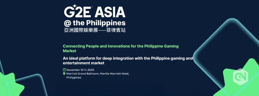 G2E Asia Returns to Philippines with 100+ Brands & 50 Speakers this December