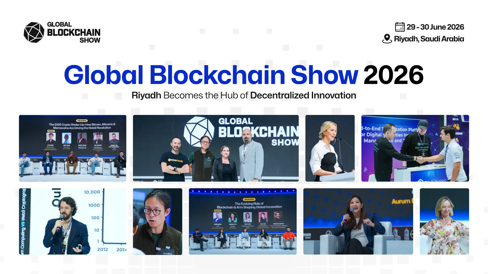 Global Tech Leaders Come Together at the Global Blockchain Show