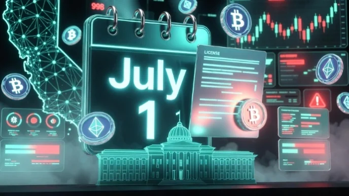 California Sets July 1 Crypto Licensing Deadline for Digital Asset Firms
