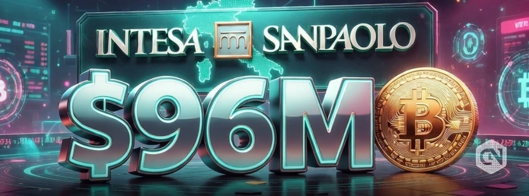 Italy’s Intesa Sanpaolo Bank Discloses $96M Bitcoin ETF Holdings