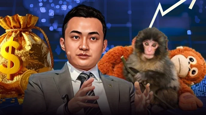 Justin Sun Donates $100K to Viral Monkey as Punch Meme Coin