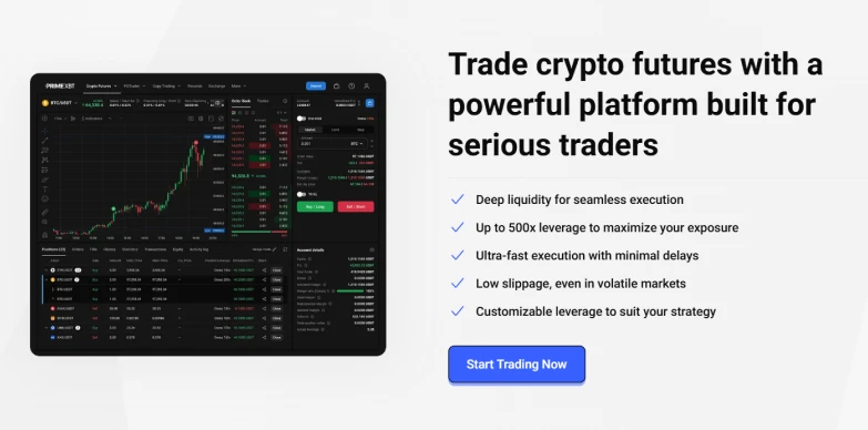 primexbt crypto futures