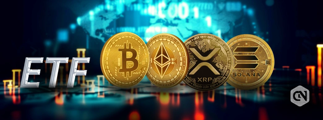 Weekly Crypto ETF Flows: BTC, ETH Surge; XRP Outflows & SOL Gains