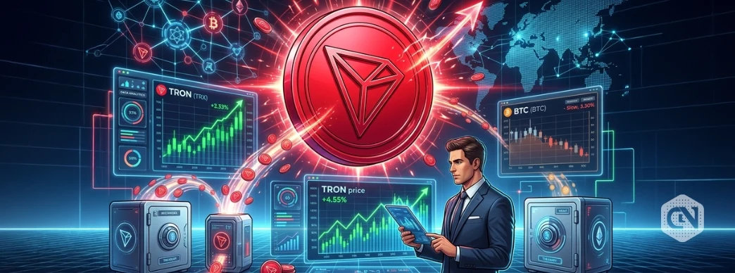 TRON Price Climbs 2% as Treasury Buys Ignite a Mini-Rally