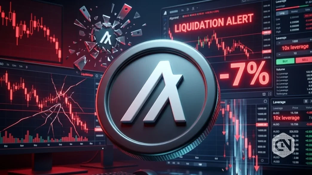 Algorand Price Slides 7_ After $195K Long Liquidation Shock