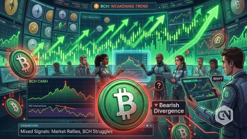 Bitcoin Cash Price Defies Crypto Market Rally With Bearish Divergence