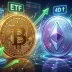 Bitcoin ETFs See $411M Inflows as Ethereum Extends 4-Day Streak