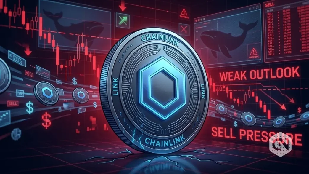 Chainlink Prices Faces Selling Pressure amid Negative Sentiment
