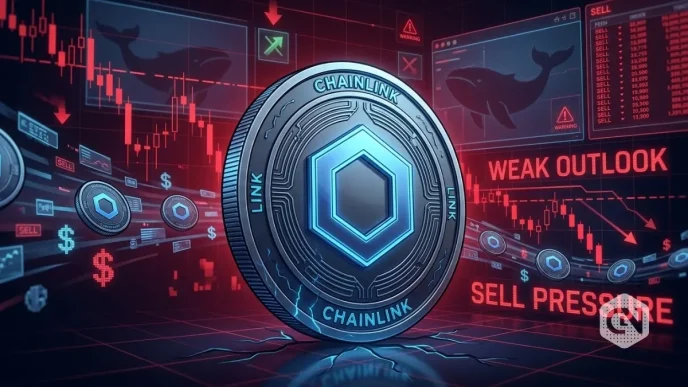 Chainlink Prices Faces Selling Pressure amid Negative Sentiment