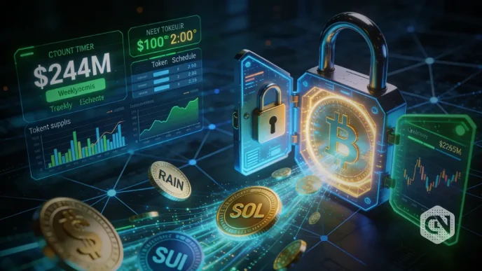 Token unlocks