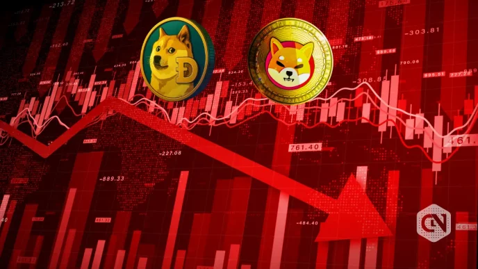Dogecoin, Shiba Inu Prices Drop over 2% On Market Dip