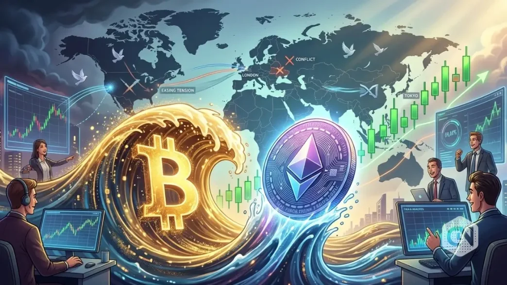 Ethereum Surpasses $2,400 as Hormuz Reopens, Risk Appetite Returns