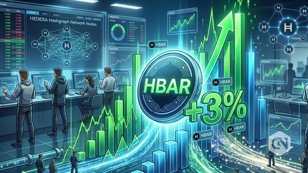 Hedera ($HBAR) Surges Over 3% as Trading Volume Spike Signals Interest