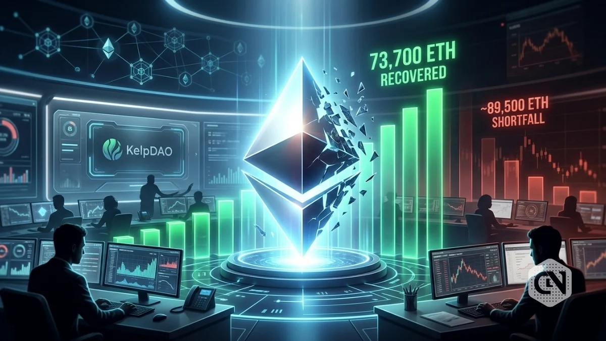 KelpDAO Update Recovers 73,700 ETH, rsETH Gap Still Near 89,500 ETH